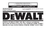 Предварительный просмотр 1 страницы DeWalt DCB404 Instruction Manual
