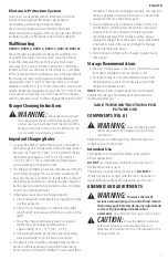 Preview for 9 page of DeWalt DCBL772 Instruction Manual