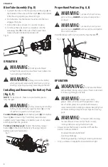 Preview for 10 page of DeWalt DCBL772 Instruction Manual