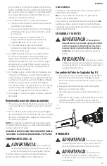 Preview for 31 page of DeWalt DCBL772 Instruction Manual