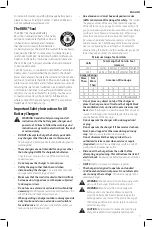 Preview for 9 page of DeWalt DCCS620 Instruction Manual