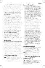 Preview for 11 page of DeWalt DCCS620 Instruction Manual
