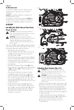 Preview for 12 page of DeWalt DCCS620 Instruction Manual
