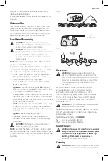 Preview for 17 page of DeWalt DCCS620 Instruction Manual