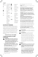 Preview for 24 page of DeWalt DCCS620 Instruction Manual