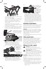 Preview for 34 page of DeWalt DCCS620 Instruction Manual