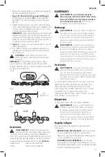 Preview for 35 page of DeWalt DCCS620 Instruction Manual