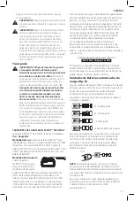 Preview for 43 page of DeWalt DCCS620 Instruction Manual