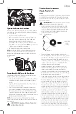 Preview for 51 page of DeWalt DCCS620 Instruction Manual