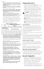 Preview for 12 page of DeWalt DCCS623 Instruction Manual