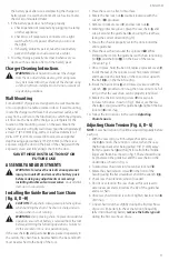 Preview for 13 page of DeWalt DCCS623 Instruction Manual