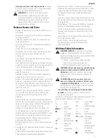 Preview for 7 page of DeWalt DCCS670 Instruction Manual
