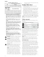 Preview for 10 page of DeWalt DCCS670 Instruction Manual