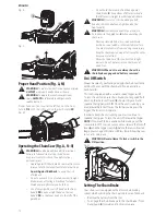 Предварительный просмотр 14 страницы DeWalt DCCS670 Instruction Manual