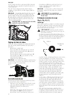 Preview for 32 page of DeWalt DCCS670 Instruction Manual