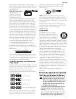 Предварительный просмотр 43 страницы DeWalt DCCS670 Instruction Manual