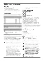 Предварительный просмотр 14 страницы DeWalt DCD240 Original Instructions Manual