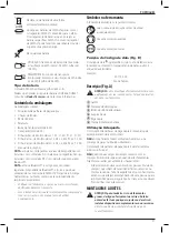 Preview for 89 page of DeWalt DCD240 Original Instructions Manual