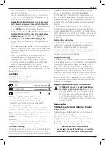 Предварительный просмотр 105 страницы DeWalt DCD240 Original Instructions Manual