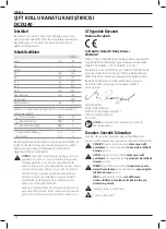 Предварительный просмотр 110 страницы DeWalt DCD240 Original Instructions Manual