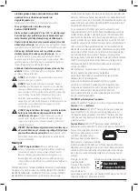 Предварительный просмотр 115 страницы DeWalt DCD240 Original Instructions Manual