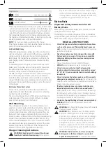 Предварительный просмотр 33 страницы DeWalt DCD470 Original Instructions Manual