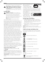 Предварительный просмотр 34 страницы DeWalt DCD470 Original Instructions Manual