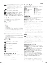 Предварительный просмотр 35 страницы DeWalt DCD470 Original Instructions Manual