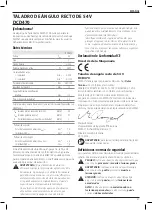 Предварительный просмотр 39 страницы DeWalt DCD470 Original Instructions Manual