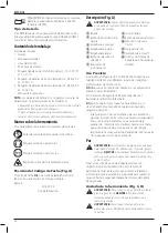 Предварительный просмотр 46 страницы DeWalt DCD470 Original Instructions Manual