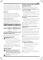 Предварительный просмотр 47 страницы DeWalt DCD470 Original Instructions Manual