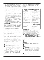 Предварительный просмотр 49 страницы DeWalt DCD470 Original Instructions Manual