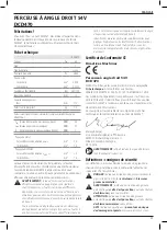 Предварительный просмотр 51 страницы DeWalt DCD470 Original Instructions Manual