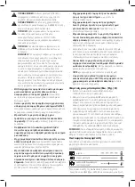 Предварительный просмотр 147 страницы DeWalt DCD470 Original Instructions Manual