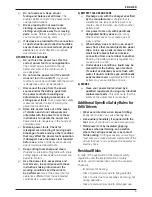 Предварительный просмотр 7 страницы DeWalt DCD700 Original Instructions Manual