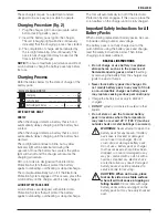 Предварительный просмотр 9 страницы DeWalt DCD700 Original Instructions Manual