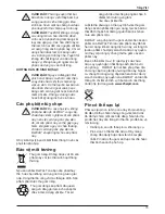 Предварительный просмотр 77 страницы DeWalt DCD700 Original Instructions Manual