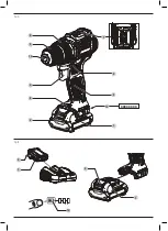 Preview for 3 page of DeWalt DCD706D2-QW Original Instructions Manual