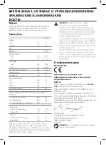 Предварительный просмотр 5 страницы DeWalt DCD716 Original Instructions Manual