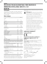 Предварительный просмотр 48 страницы DeWalt DCD716 Original Instructions Manual