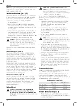 Предварительный просмотр 130 страницы DeWalt DCD716 Original Instructions Manual