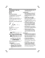 Preview for 36 page of DeWalt DCD730 Original Instructions Manual