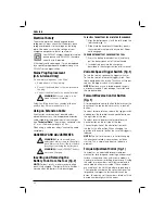 Preview for 42 page of DeWalt DCD730 Original Instructions Manual