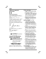 Preview for 64 page of DeWalt DCD730 Original Instructions Manual