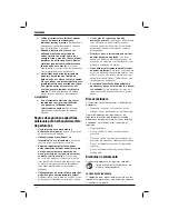 Preview for 124 page of DeWalt DCD730 Original Instructions Manual