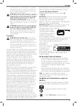 Предварительный просмотр 65 страницы DeWalt DCD731 Original Instructions Manual