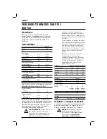 Preview for 58 page of DeWalt dcd733 Original Instructions Manual