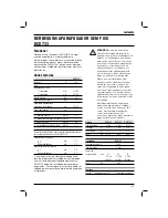 Preview for 111 page of DeWalt dcd733 Original Instructions Manual