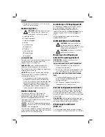 Preview for 144 page of DeWalt dcd733 Original Instructions Manual