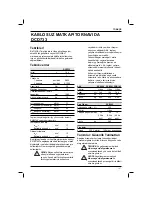 Preview for 149 page of DeWalt dcd733 Original Instructions Manual